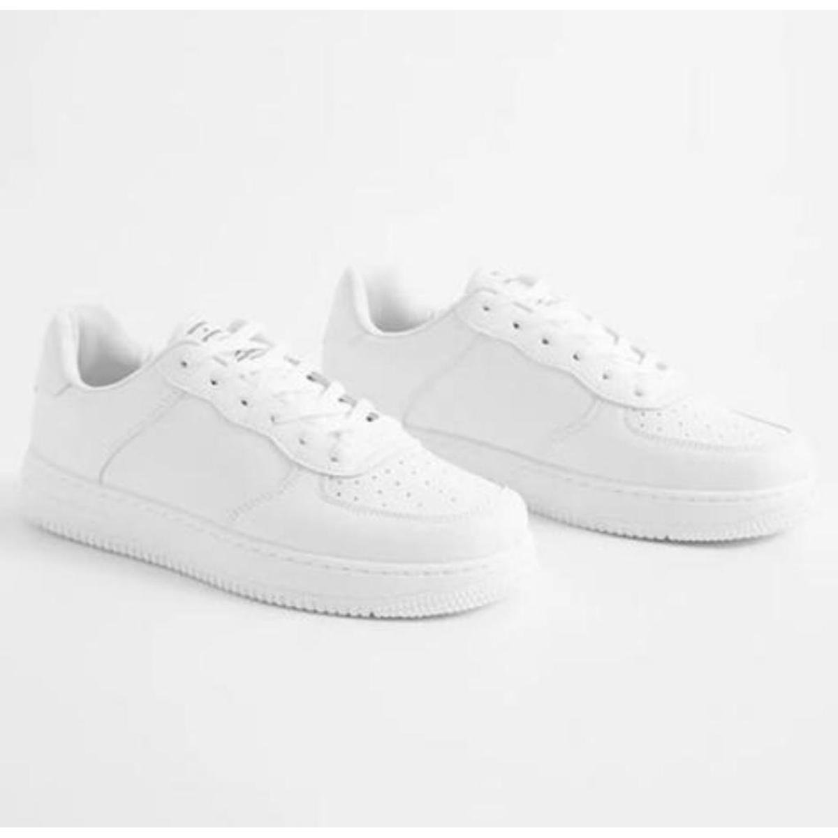 TENIS CASUAL DS LEVE E CONFORTAVEL - Branco Menor preço em TENIS CASUAL DS LEVE E CONFORTAVEL - Branco