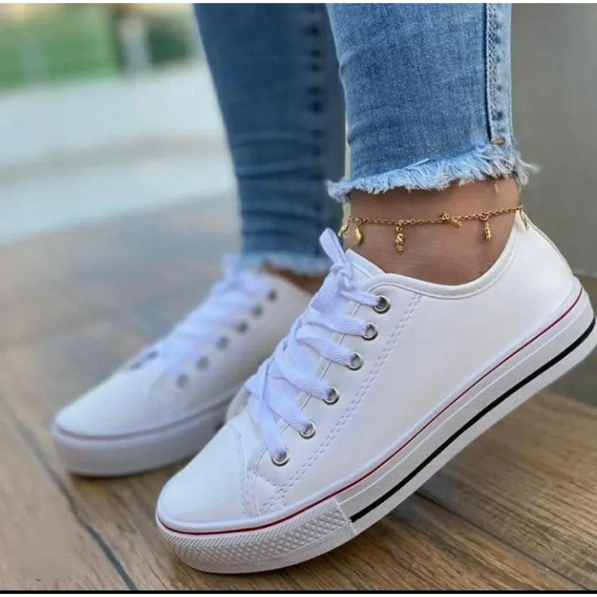 TENIS CASUAL DS STAR SOCIAL LEVE - Branco Menor preço em TENIS CASUAL DS STAR SOCIAL LEVE - Branco