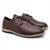 Tenis Casual Estilo Italiano para Casamento Festa Formatura - Marrom