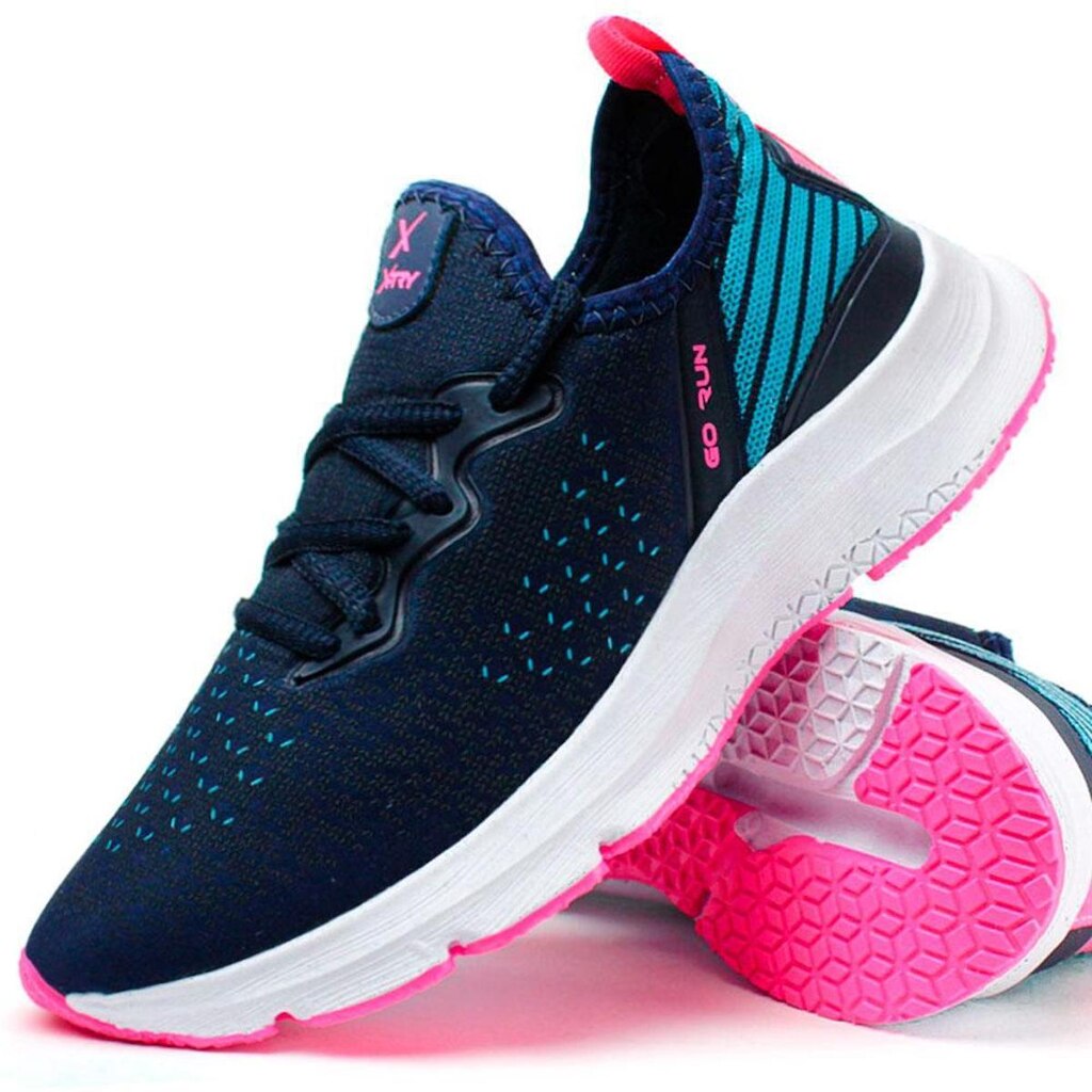 Tênis Casual Feminino Confortável Com Cadarço