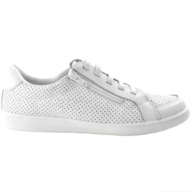 Tênis Casual Feminino Prático em Couro Marina Mello