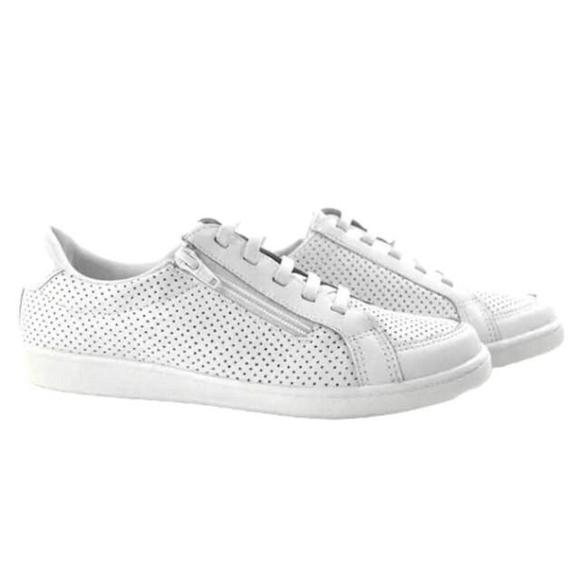 Tênis Casual Feminino Prático em Couro Marina Mello