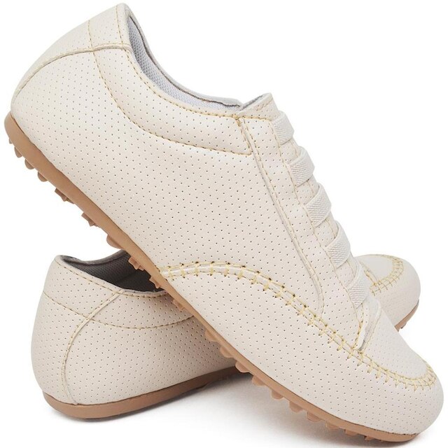 Tenis Casual Feminino Rasteiro Acolchoado