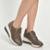 Tênis Casual Feminino Via Marte Sneaker Anabela - Marrom