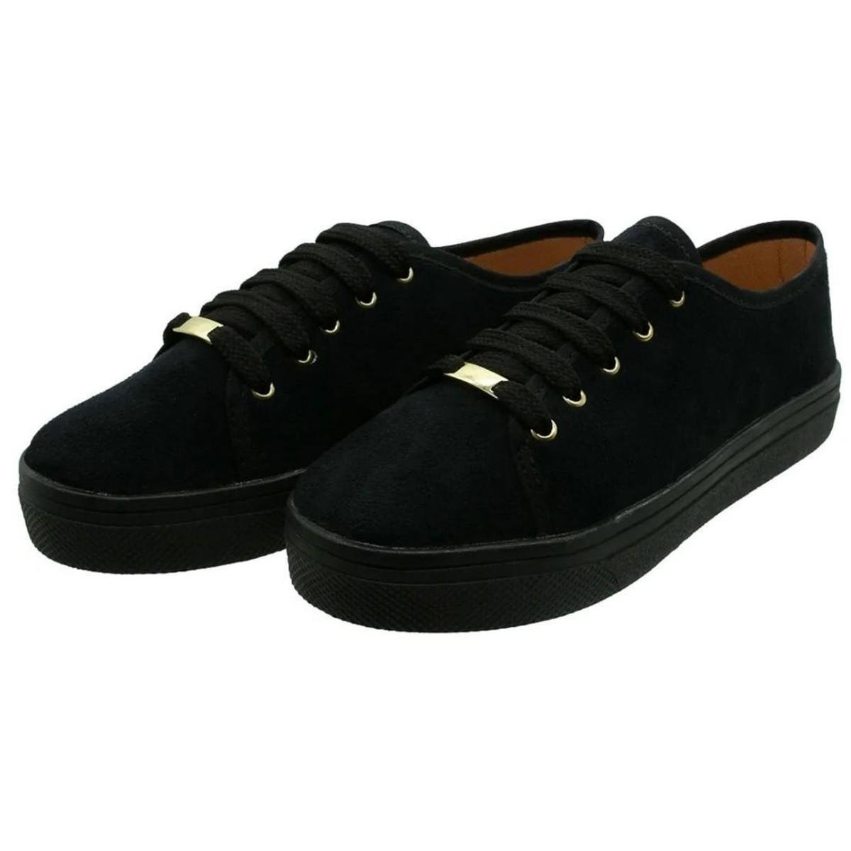 Tenis Casual Flat Form Sapatenis Via Angel P Feminino Menor preço em Tenis Casual Flat Form Sapatenis Via Angel P Feminino