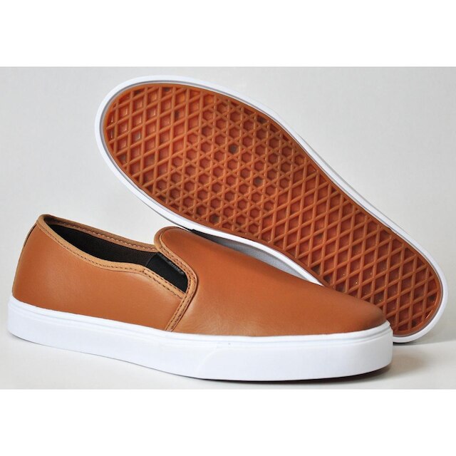 Tênis Casual Iate Slip on Sem Cadarço Calce Facil Macio Confort F