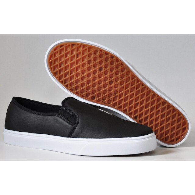 Tênis Casual Iate Slip on Sem Cadarço Calce Facil Macio Confort F