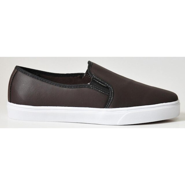 Tênis Casual Iate Slip on Sem Cadarço Calce Facil Macio Confort