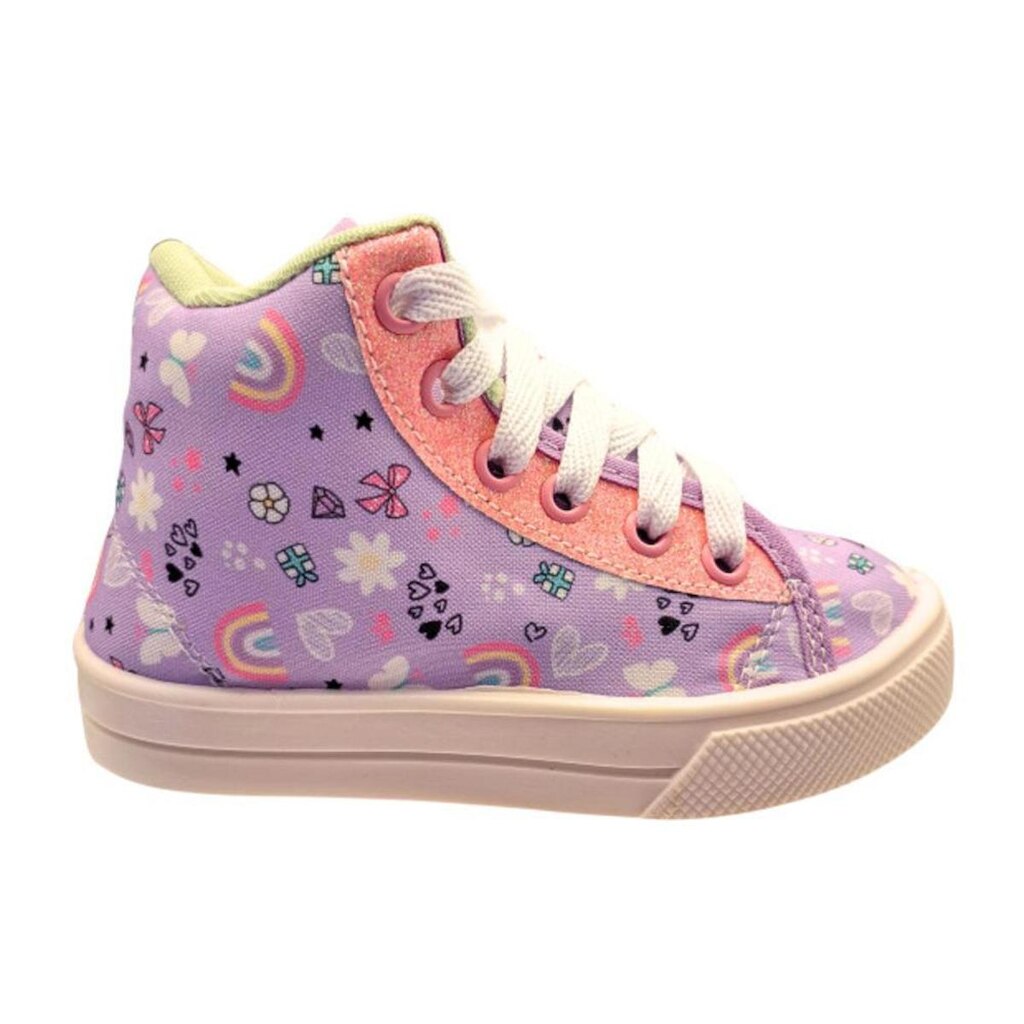 Tênis Casual Infantil Meninas Botinha Encanto Blitzz