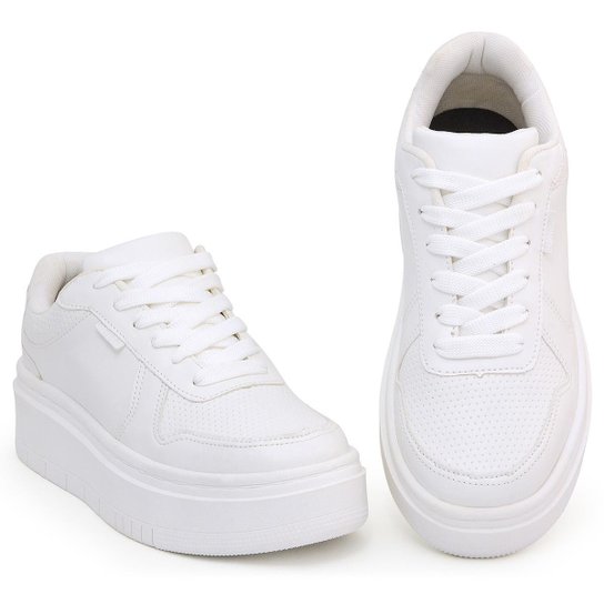Tênis Casual It Shoes Salto Plataforma Feminino
