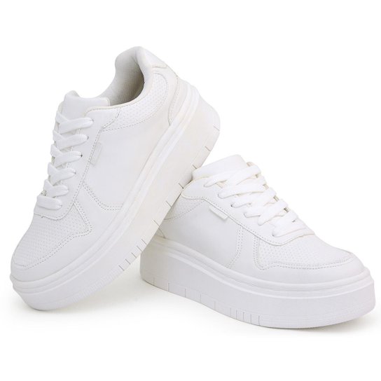 Tênis Casual It Shoes Salto Plataforma Feminino
