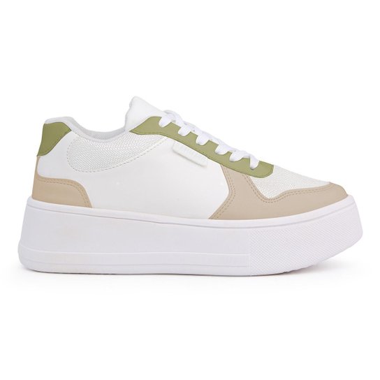 Tênis Casual It Shoes Salto Plataforma Feminino