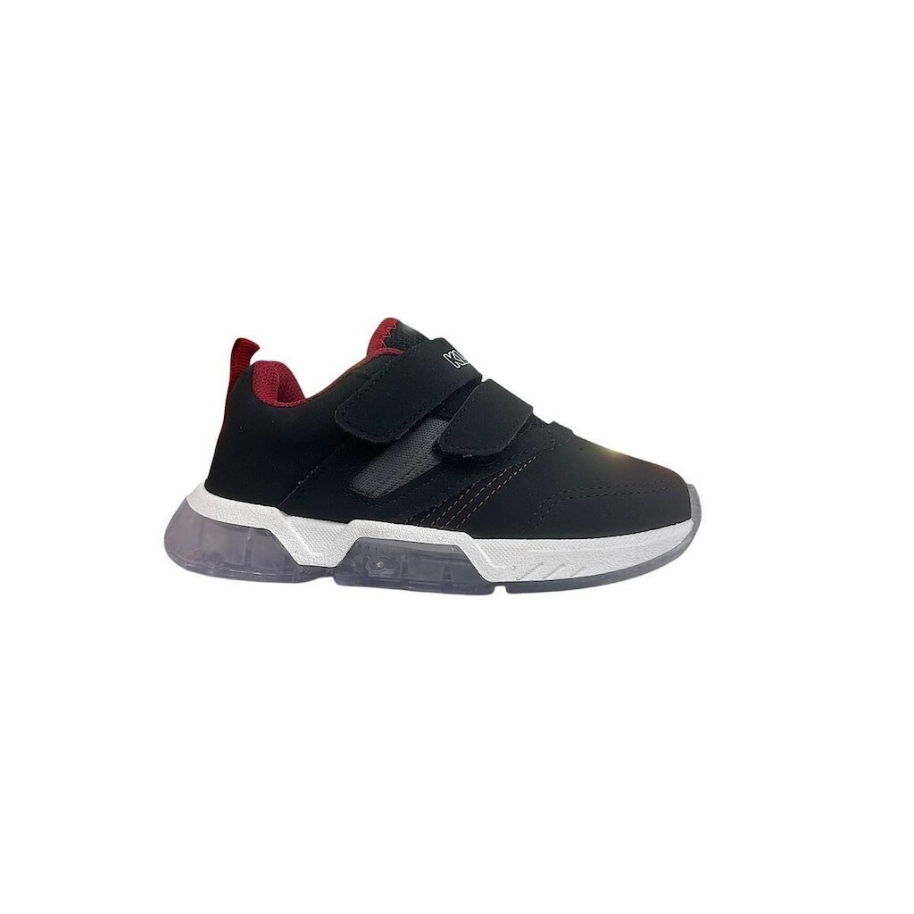 Tênis Casual Klin Light Com Led 604064 Preto/vermelho