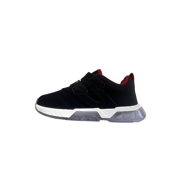 Tênis Casual Klin Light Com Led 604064 Preto/vermelho
