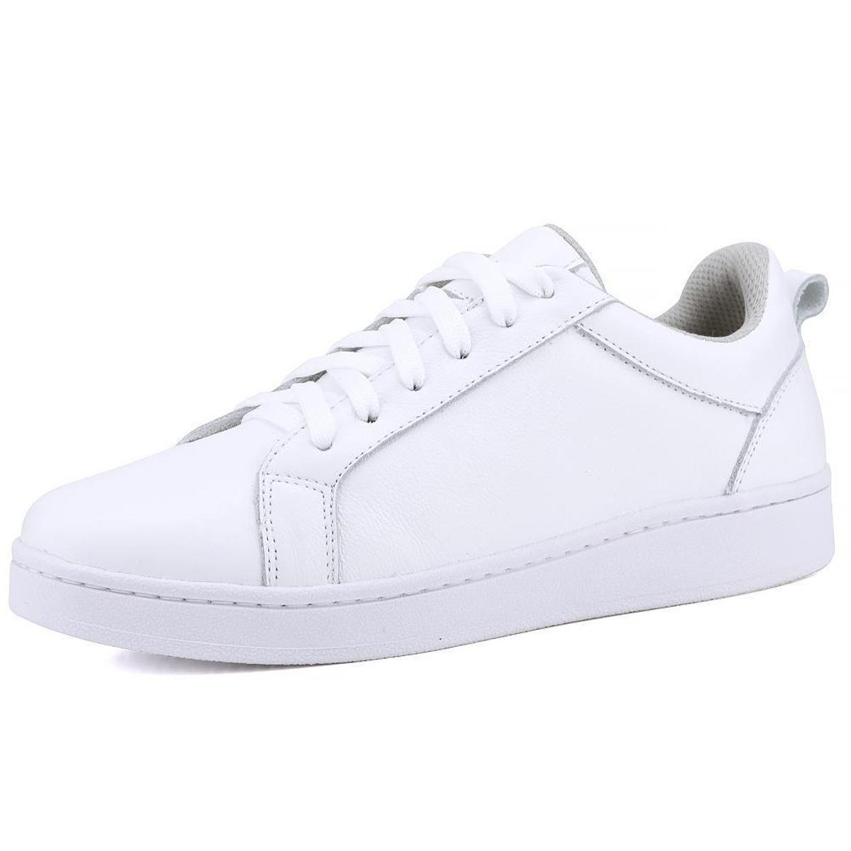 Tênis Casual Liso Mr. Gutt Feminino Couro Menor preço em Tênis Casual Liso Mr. Gutt Feminino Couro