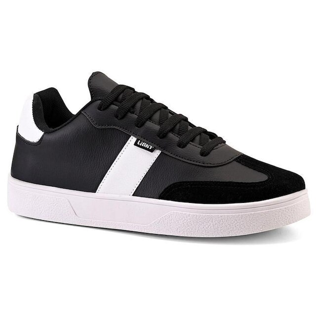 Tênis Casual Masculino Basico + Meia + Relogio