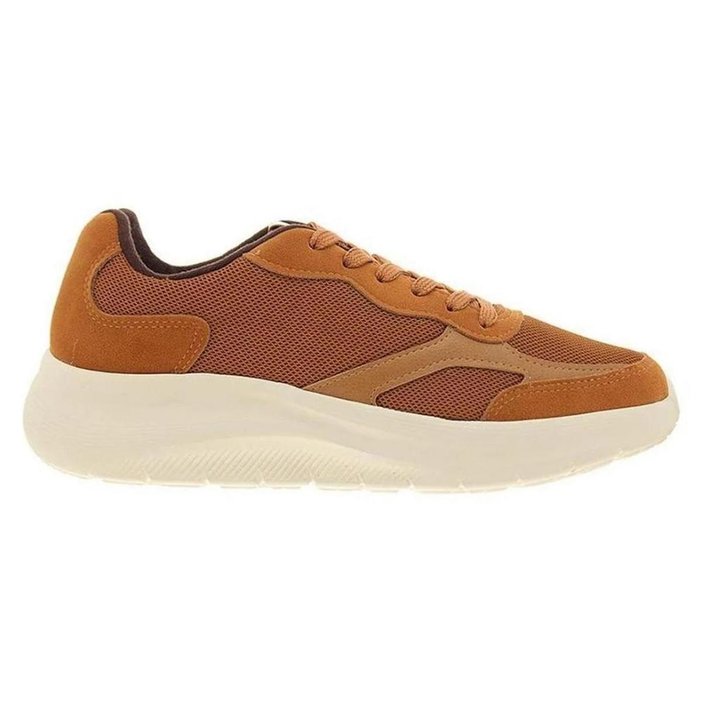 Tênis Casual Masculino BR Sport Tecido Marrom 60000.101