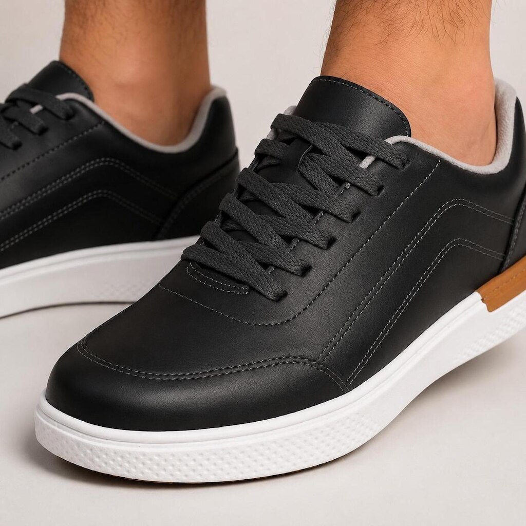 Tênis Casual Masculino BR Sports Confortável 2270.119 -Preto