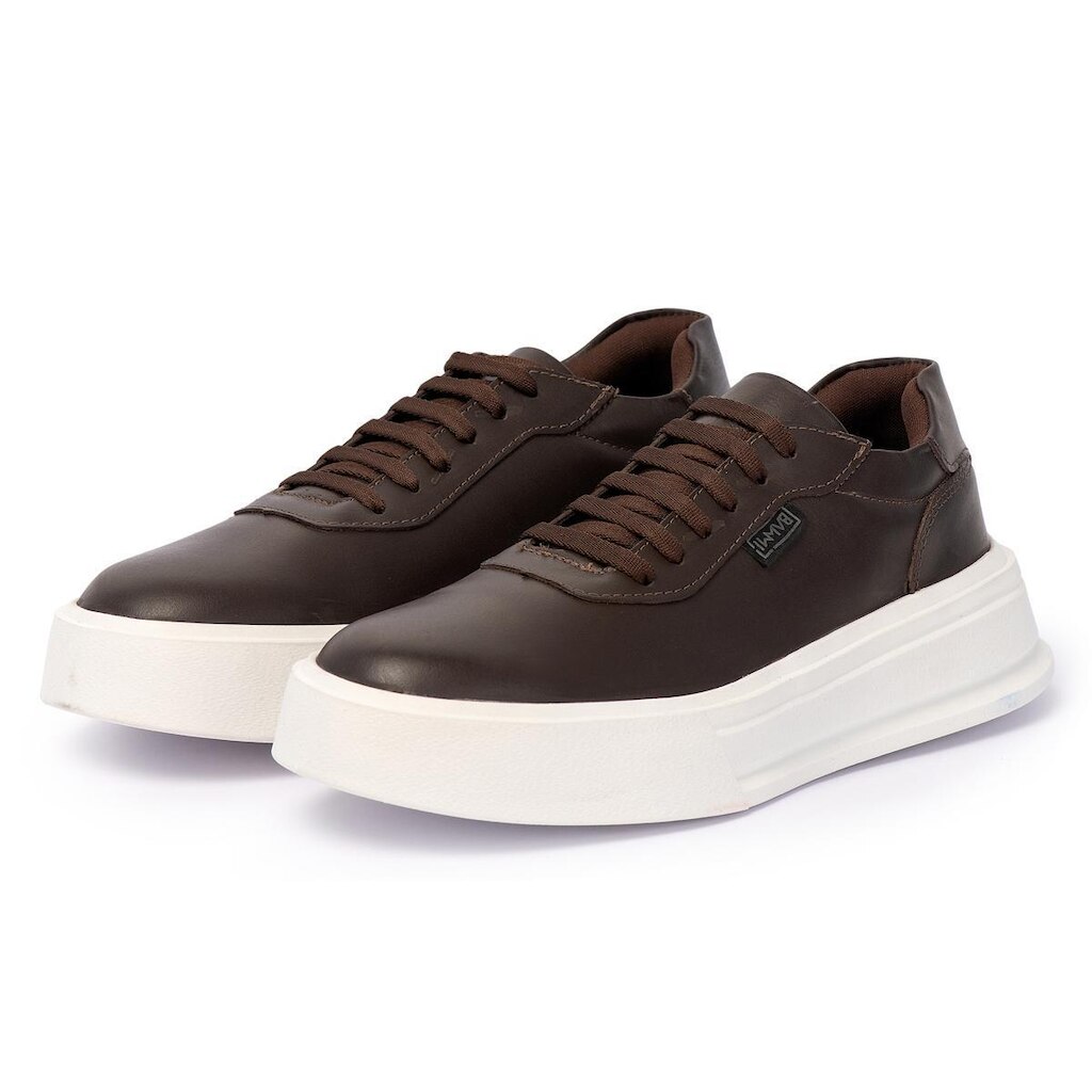 Tênis casual Masculino Cadarço Sapatênis Conforto Liso
