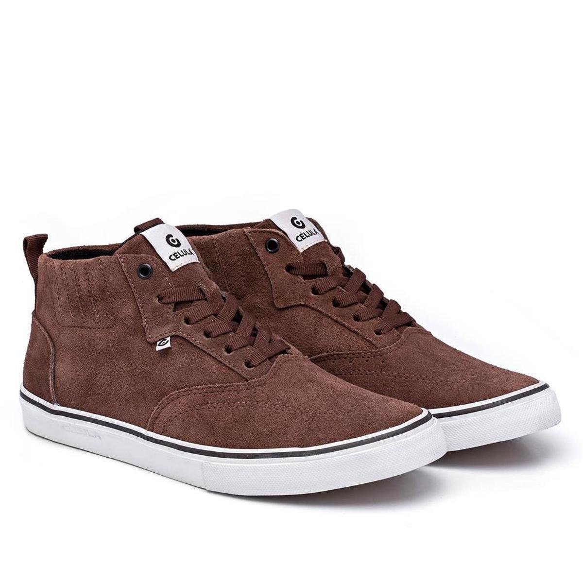 Tênis Casual Masculino Cano Alto Couro Dia a Dia Vulcanizado é ruim? Tênis Casual Masculino Cano Alto Couro Dia a Dia Vulcanizado é boa?