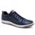 Tênis Casual Masculino Com Ajuste em Ziper e Elástico - Azul