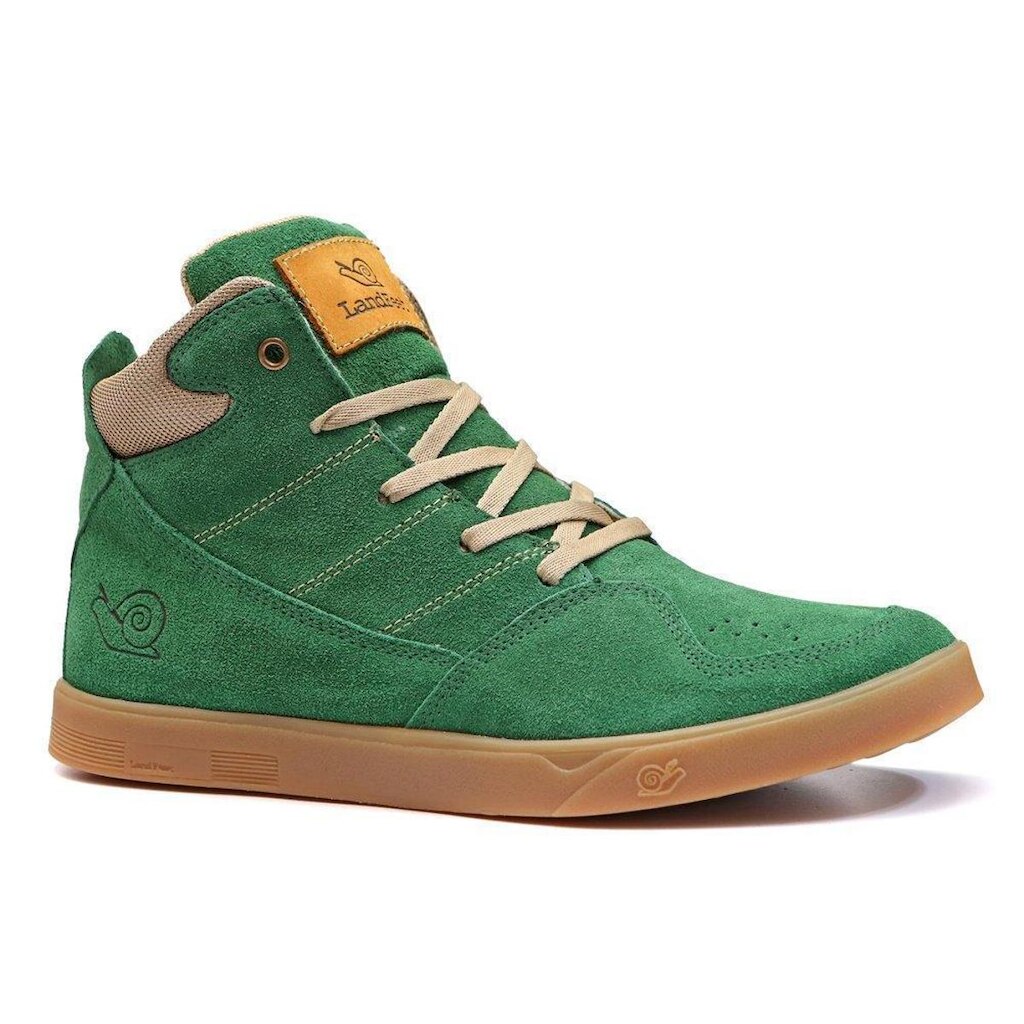 Tênis Casual Masculino Moderno Landfeet 100% Couro Alta Qualidade Maior Durabilidade