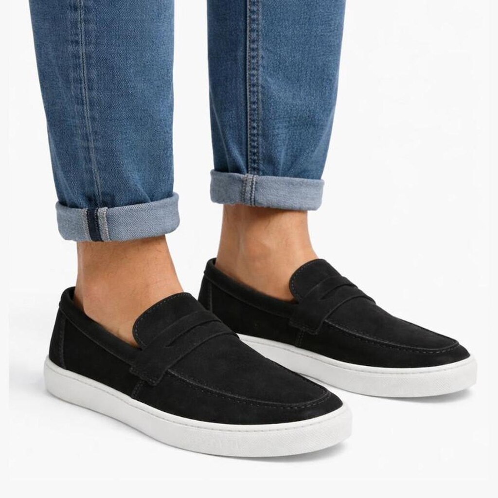 Tênis Casual Masculino Polo CWB em Couro Super Macio e Confortável 4000