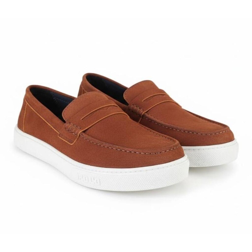 Tênis Casual Masculino Polo CWB em Couro Super Macio e Confortável 4000