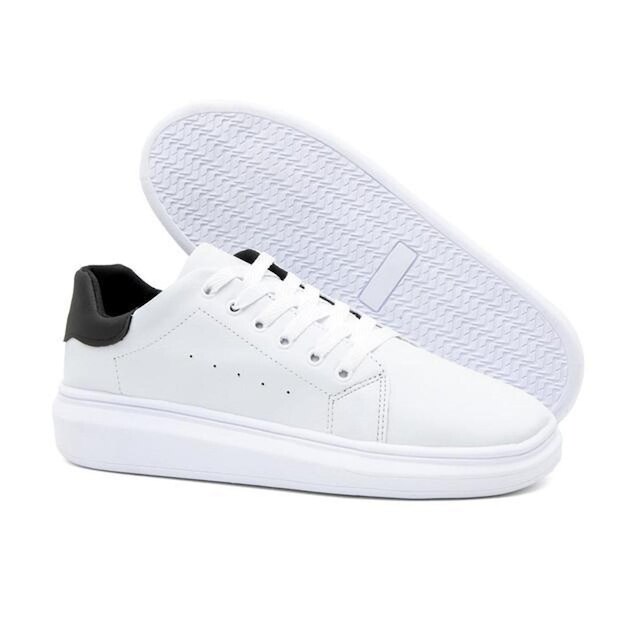 Tênis Casual Masculino Sola Alta 4cm Streetwear Dia a Dia