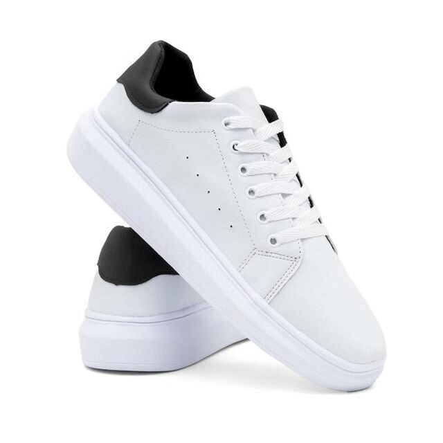 Tênis Casual Masculino Sola Alta 4cm Streetwear Dia a Dia