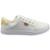 Tênis Casual Mendii Metalizado Cadarço Elástico Feminino - Branco
