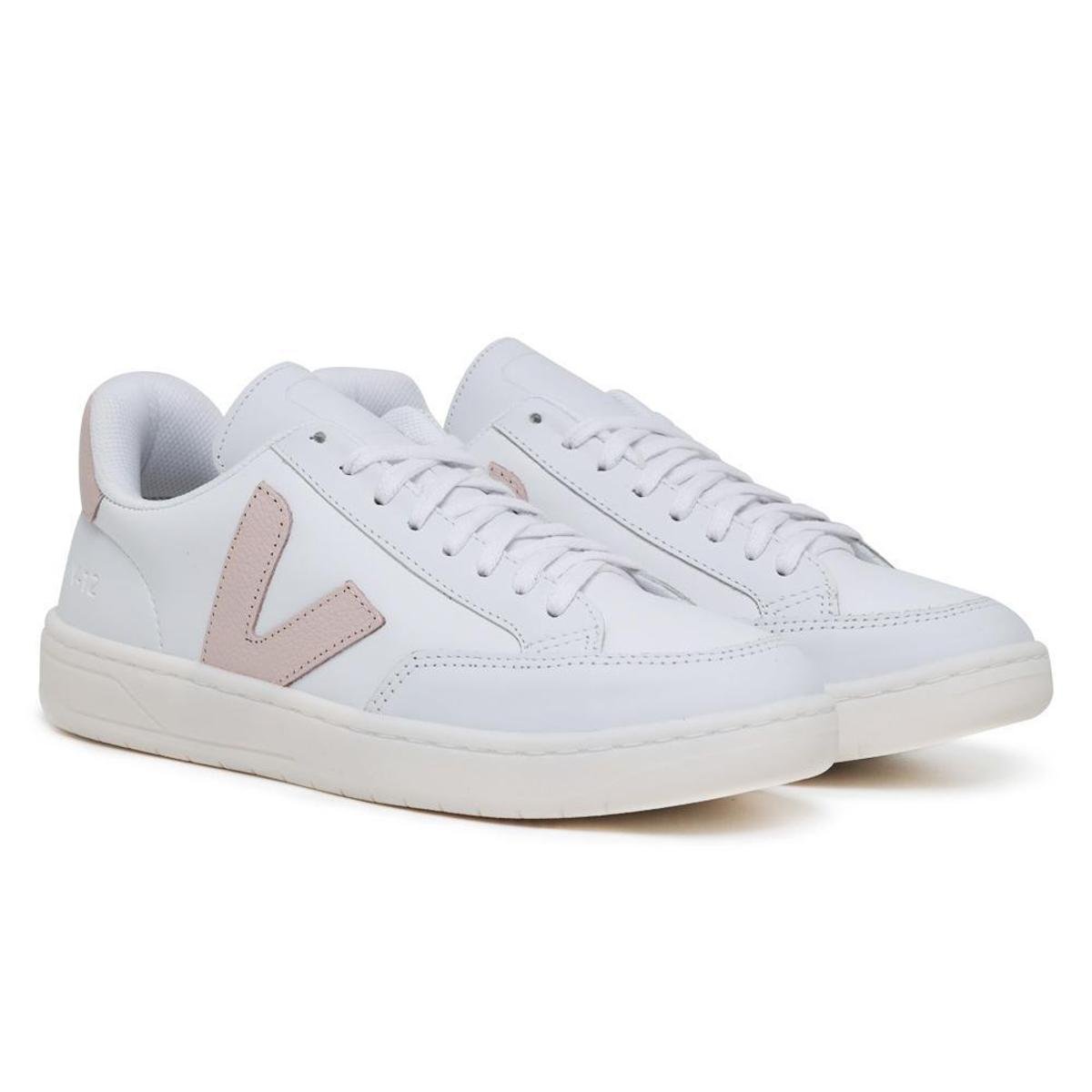 Tenis Casual Original Vert Lançamento em Couro V-12 Origin - Branco Menor preço em Tenis Casual Original Vert Lançamento em Couro V-12 Origin - Branco