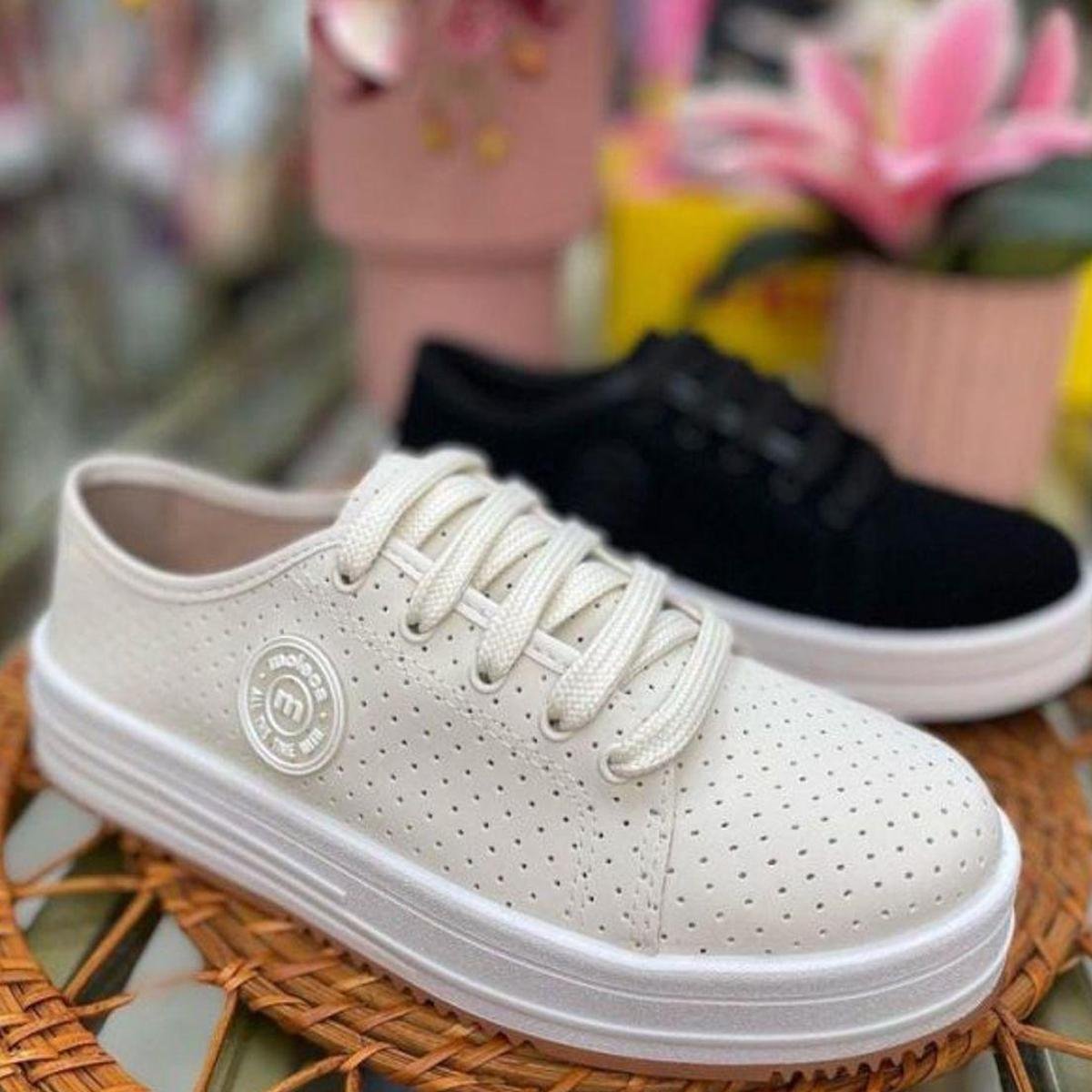 Renner Tenis Moleca Branco 2019 Tênis Moda Feminino Moleca Branco