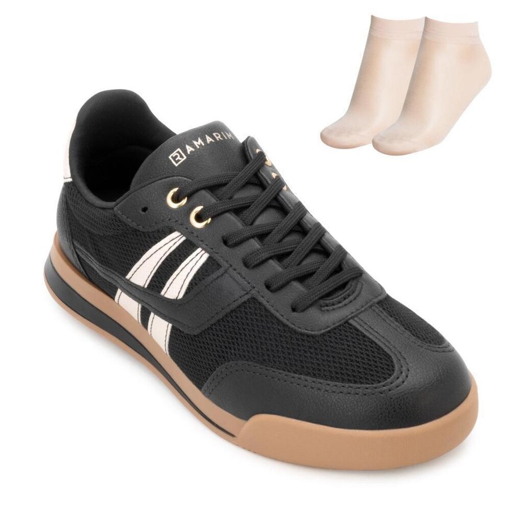Tênis Casual Ramarim P-B e Meia RM25-25962
