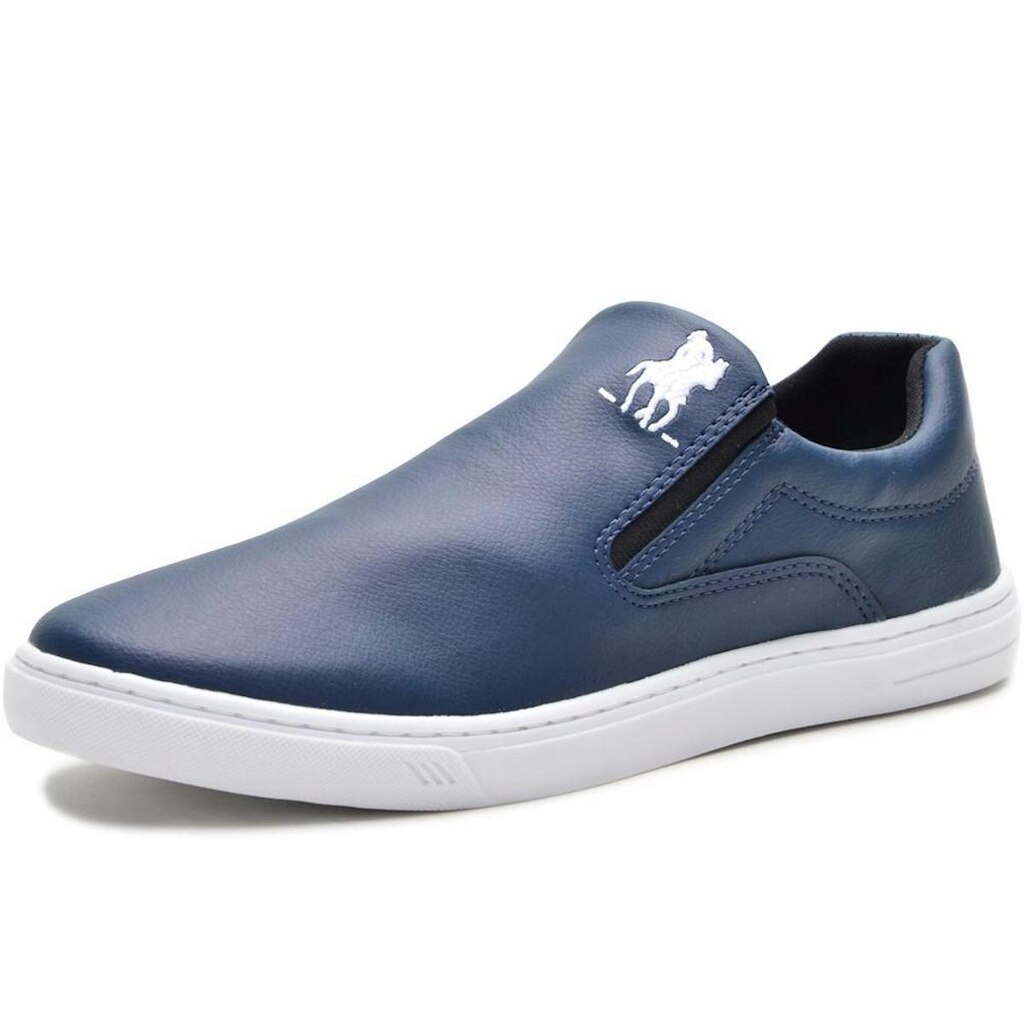 Tênis Casual Slip On Masculino Polo Plus