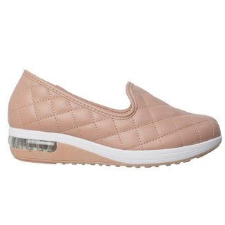 Tênis Casual Slip On UltraConforto Matelassê Feminino Modare Blush - 7320.247