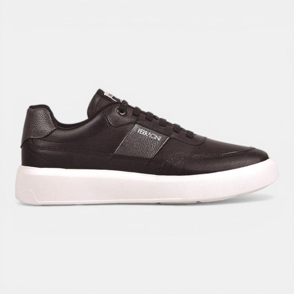 Tênis Casual Sneaker Ferracini Masculino Flip Preto