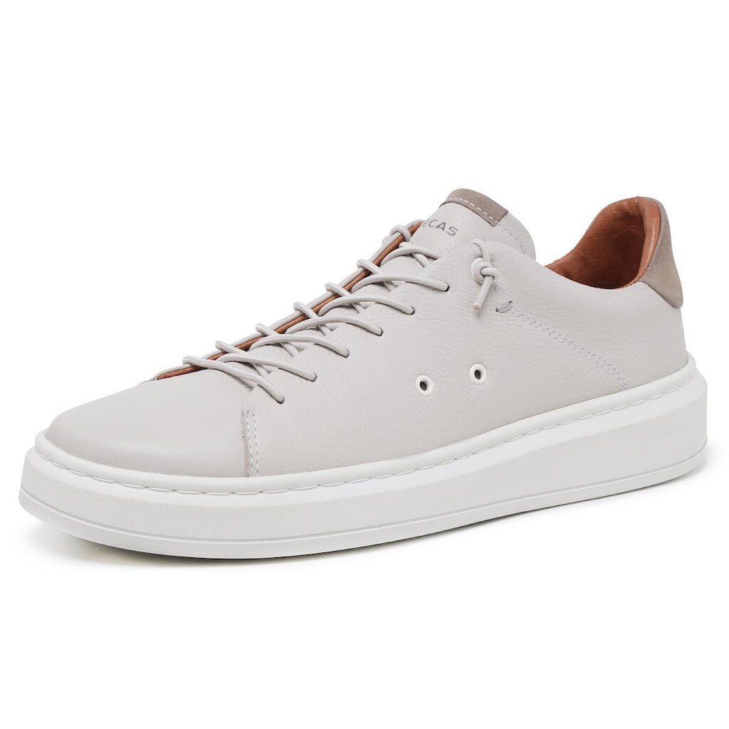 Tênis Casual Sport Masculino Couro Legitimo Comforto