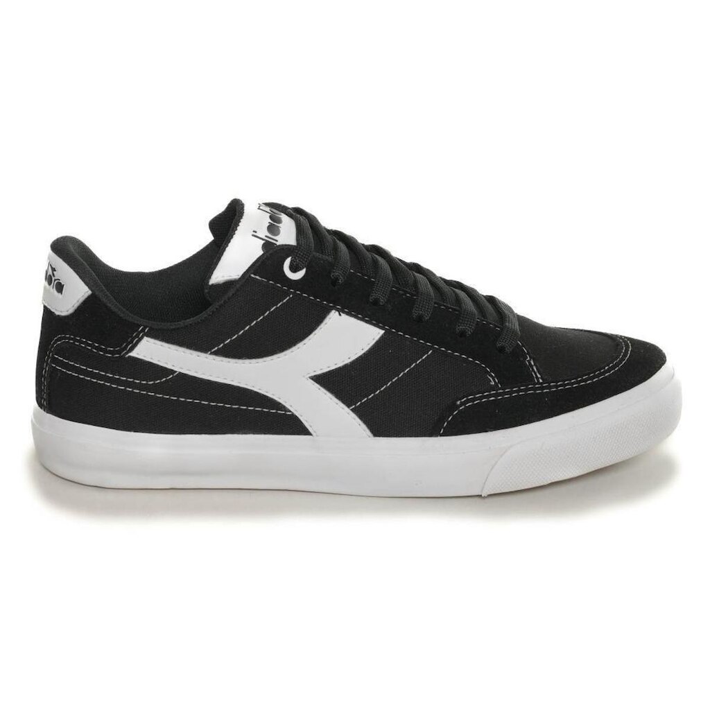 Tenis Casual Unissex Diadora Monza Preto e Branco