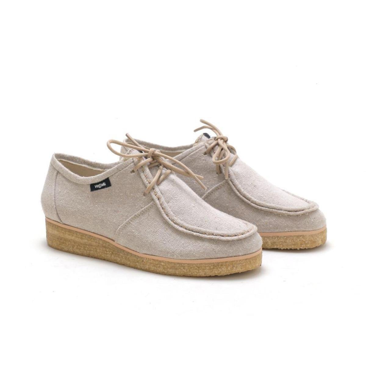 tenis casual bege feminino