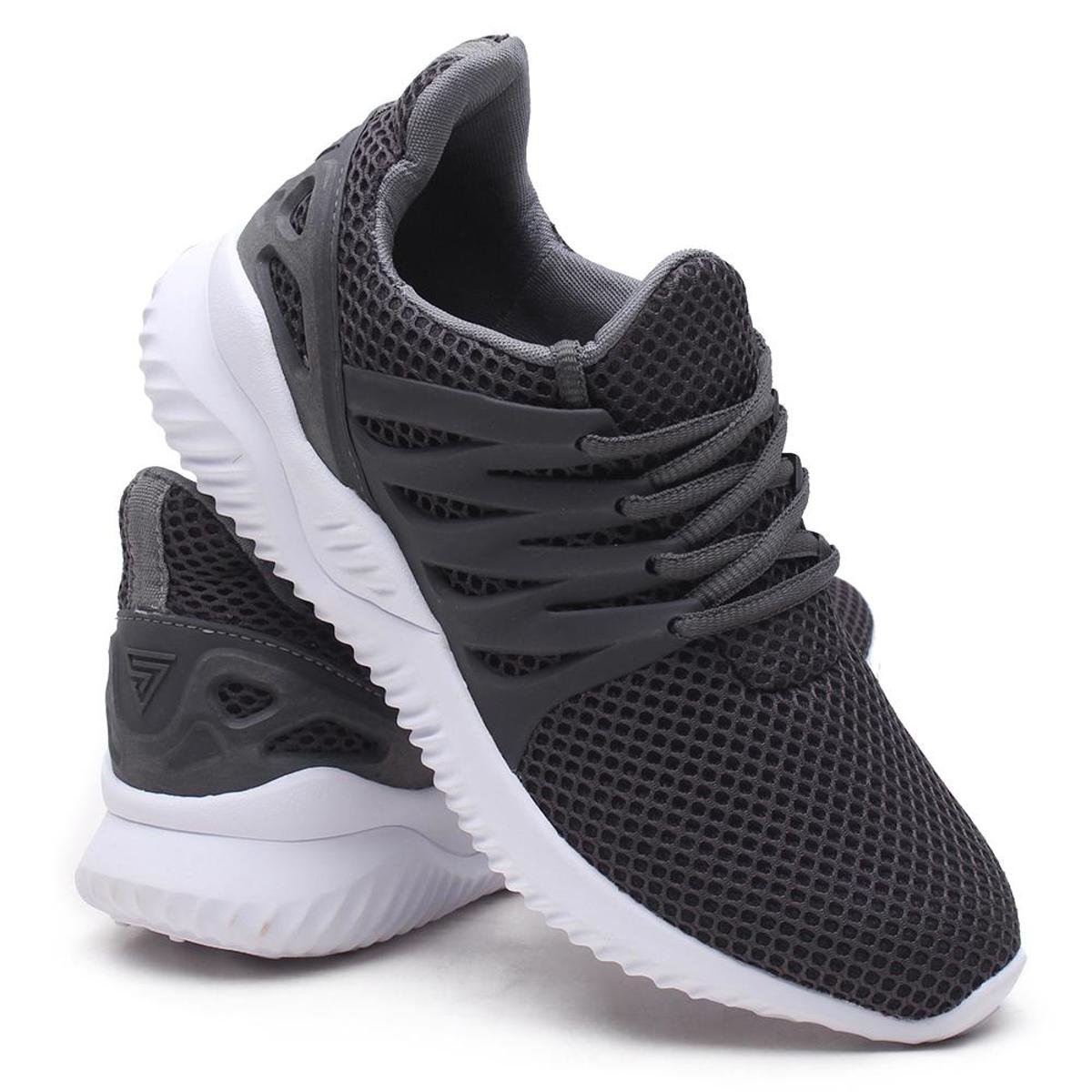 Tênis Challenge Treino Confortável Simon Vergan - Grafite Menor preço em Tênis Challenge Treino Confortável Simon Vergan - Grafite