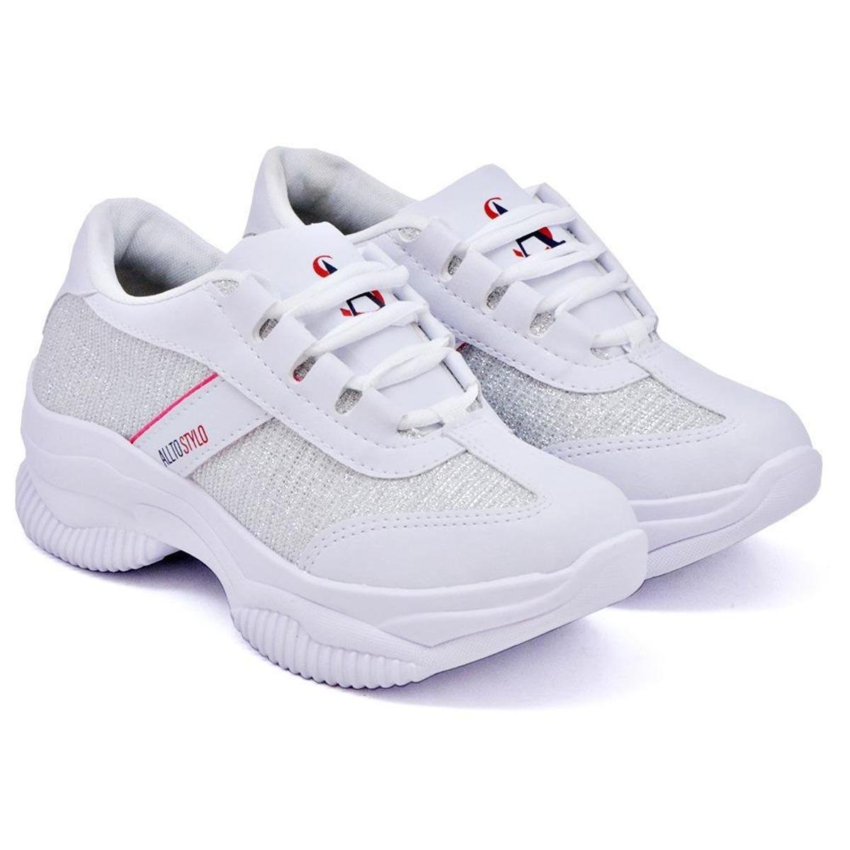 Tênis Chunky Plataforma Feminino Allto Stylo Menor preço em Tênis Chunky Plataforma Feminino Allto Stylo
