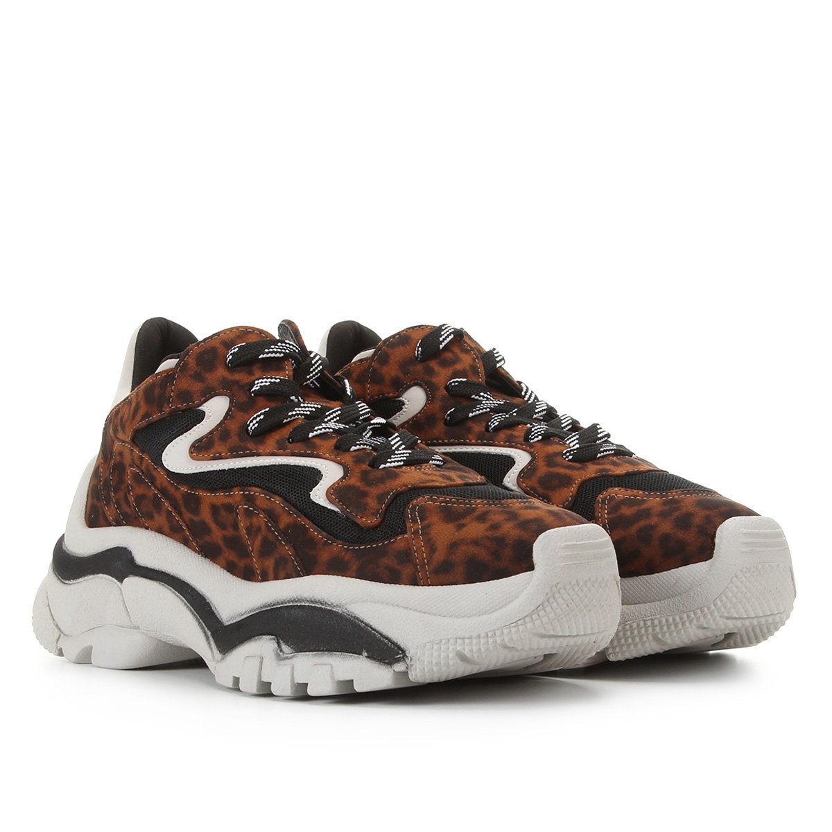 tenis chunky oncinha