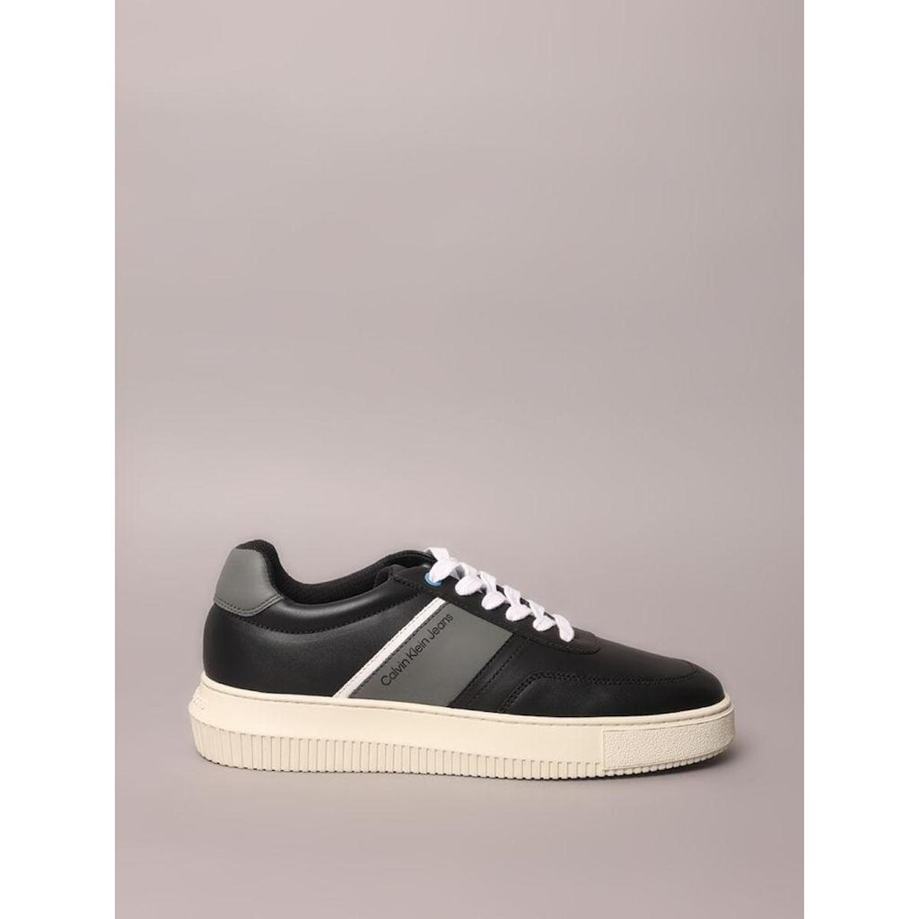 Tênis Ckj Chunky Stripes Logo - Preto