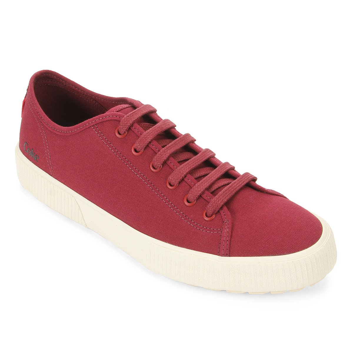 tenis da coca cola masculino vermelho
