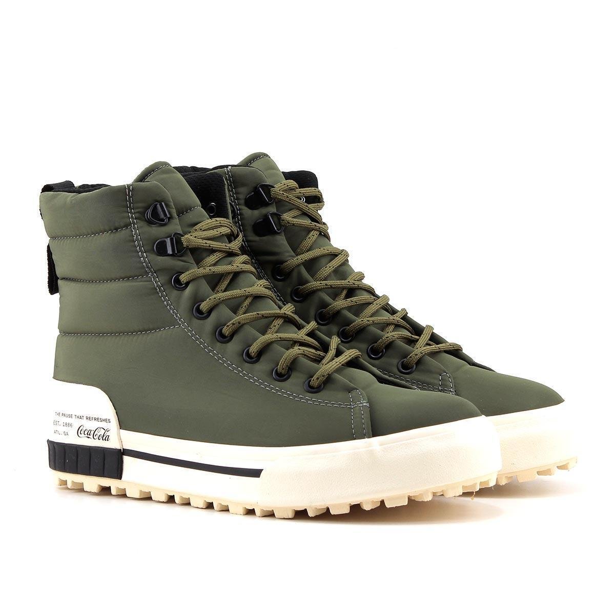 Tênis Coca Cola Aspen Cano Alto | Zattini