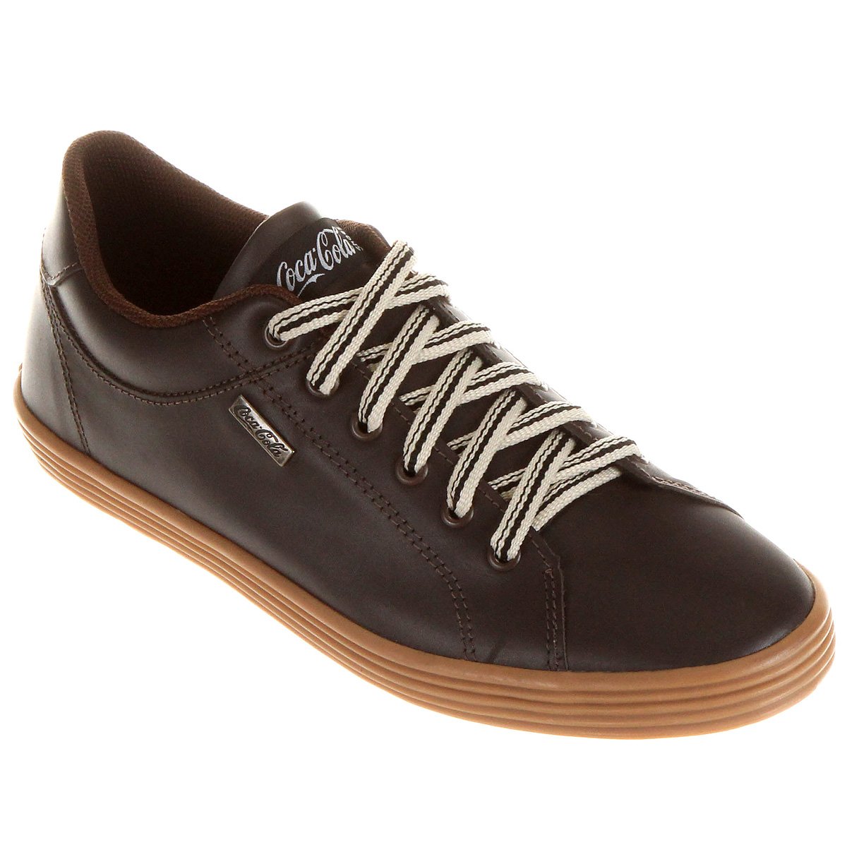 tenis coca marrom