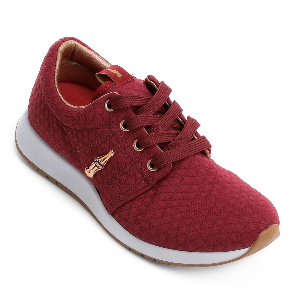 Tênis Coca-Cola Sense Plus Feminino - Bordô é ruim? Tênis Coca-Cola Sense Plus Feminino - Bordô é boa?