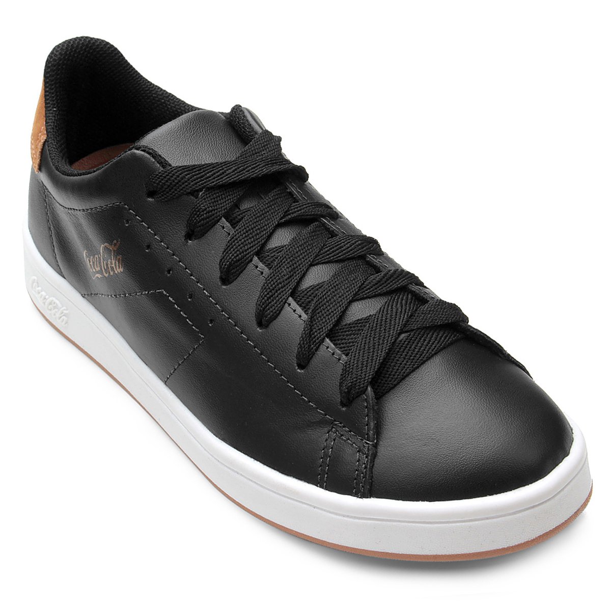 Menor preço em Tênis Coca-Cola Seven - Preto e Branco