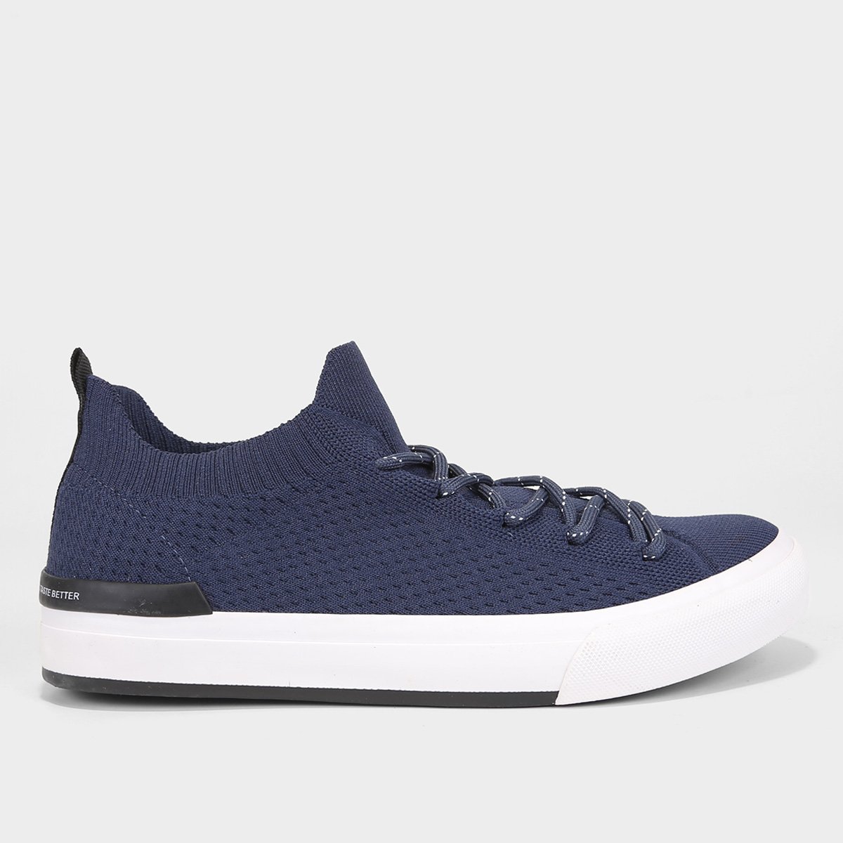 Tênis Coca Cola Shoes Atlanta Knit Masculino - Azul Petróleo Menor preço em Tênis Coca Cola Shoes Atlanta Knit Masculino - Azul Petróleo